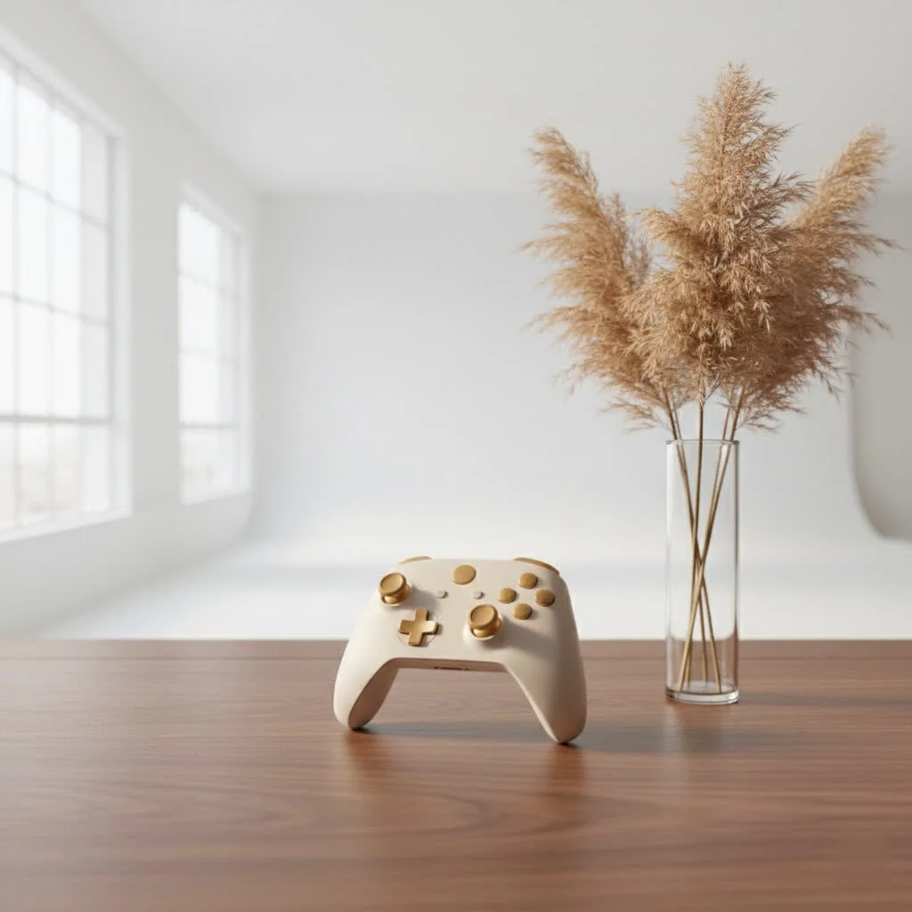 Strike Pack PS5 Horizon Vista attached to a DualSense controller