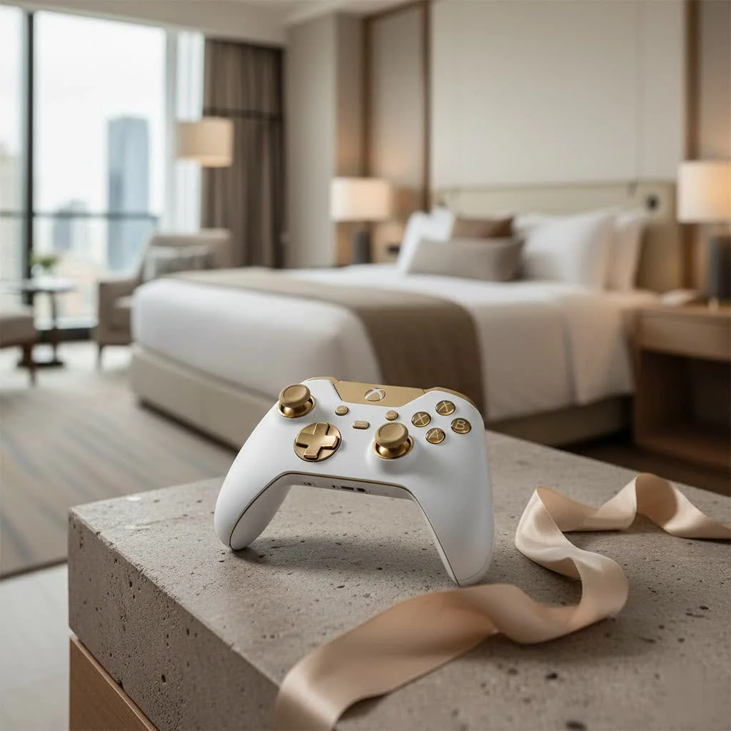 Xbox controller with AA batteries and a rechargeable pack