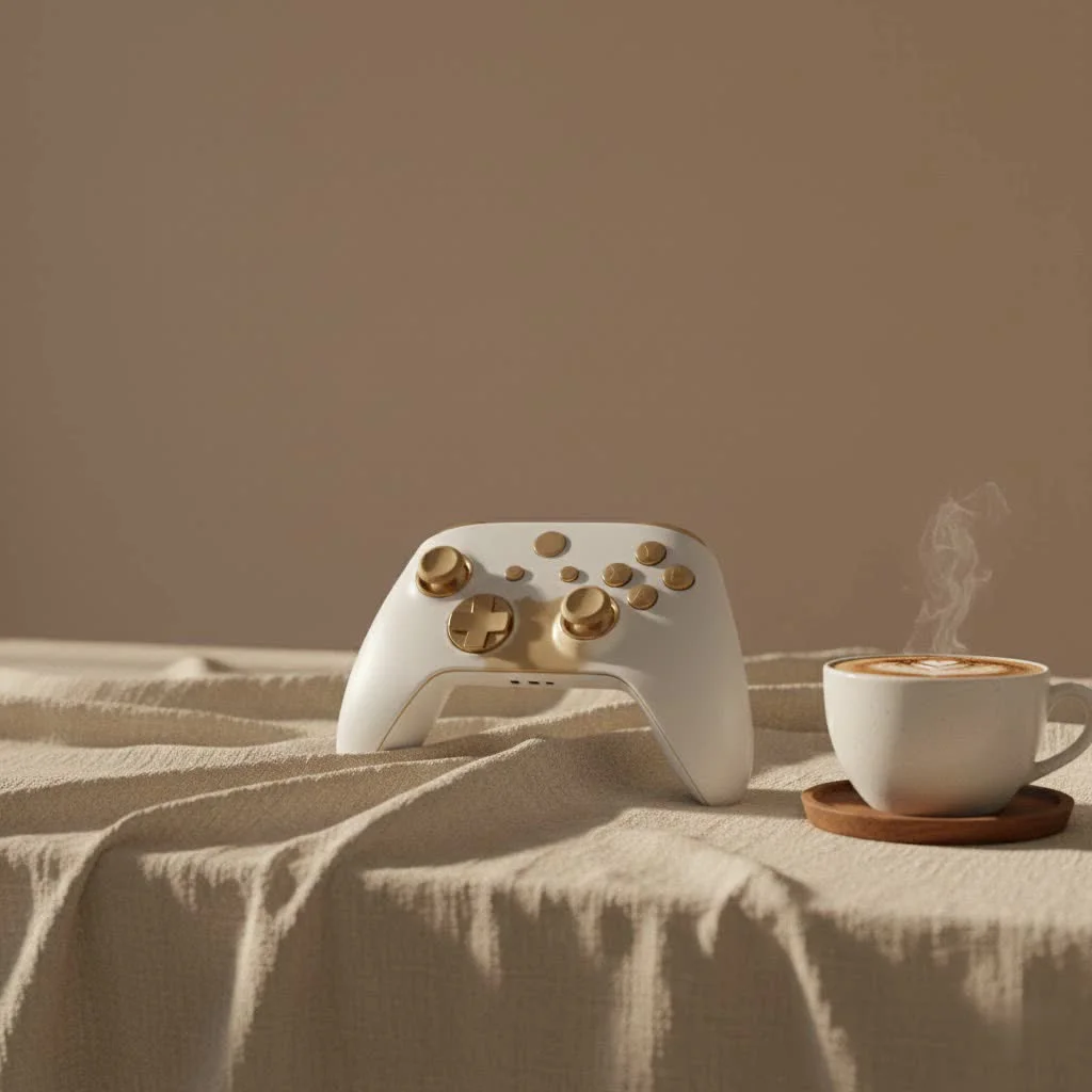 Steam Controller with dual trackpads and ergonomic design